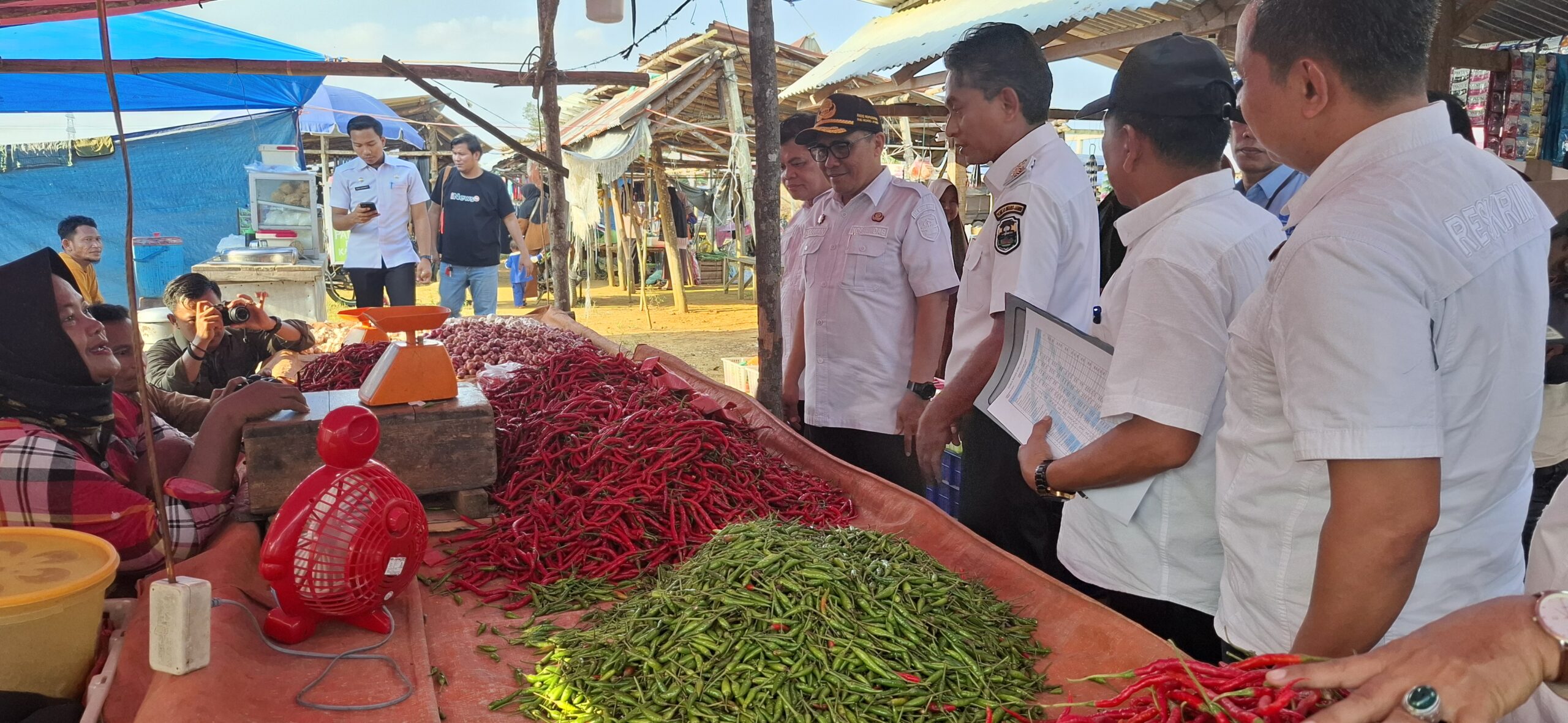 Wabup Jun Mahir sidak ke Pasar